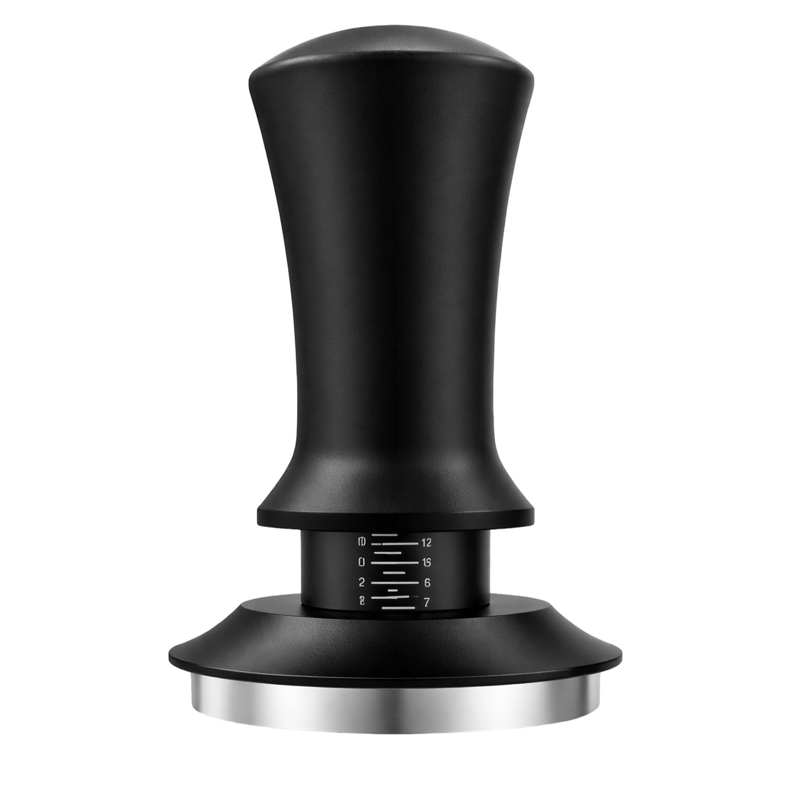 Coffee Tamper 54mm, Sage Tamper with Spring Loaded Design, Espresso Tamper for Barista Use at Home, Normcore Tamper with 304 Base, 53mm Coffee Tamper Set
