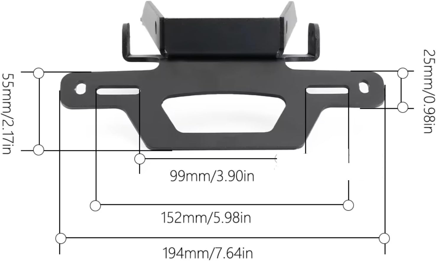 バイク用プレートブラケット Compatible With Aprilia For Tuareg 660