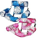 2pcs Fauteuil Piscine Gonflable Adulte, Hamac Flottant, Chaise Longue Flottante Piscine, Flotteur Aquatique Bronzage Bain, Hommes Femmes pour Plage Fête Vacances Natation Rivière Bronzage