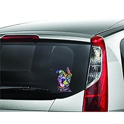 Alternative view of Enjoy It Dean Russo Pit Bull Car Sticker, Outdoor Rated Vinyl Sticker Decal for Windows, Bumpers, Laptops or Crafts