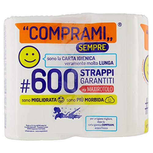 Comprami Carta Igienica Comprami 8 Rotoli, 8pz