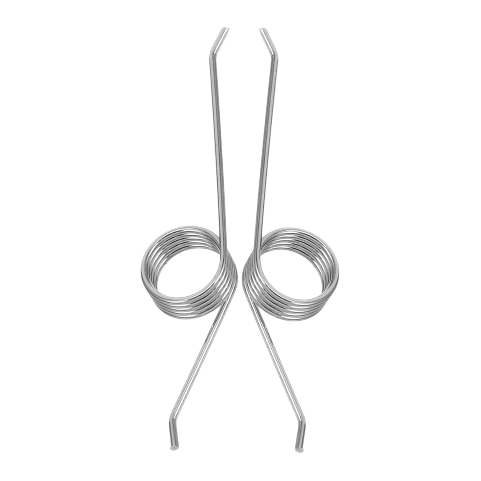 OKUMEYR 2Pcs Torsional Spring Replacement for Garbage Can Lids Compatibility Reliable Design for Flipping Top Trash Bins Stable Elasticity for Secure