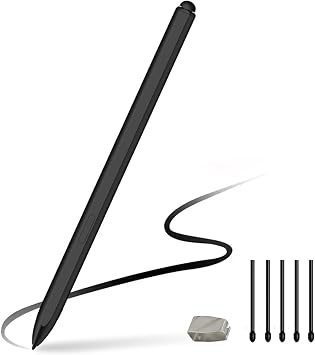 HAOZEE EMR Stylus Compatible with Remarkable 2 Pen with Eraser, 4096 Pressure Level Sensitivity, Palm Recognition, Digital Pen Marker Plus Compatible Kindle Scribe Tablet Pen