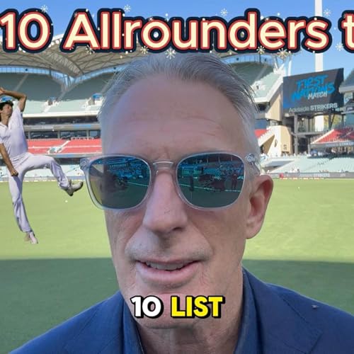 Top 10 Touring Test Allrounders to Australia since 1979 Podcast Por  arte de portada
