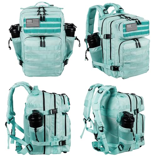 Image of LHI Tactical Military Backpack for Men and Women 25L /35L Army Assault Pack Bag Small Rucksack with Bottle Holder