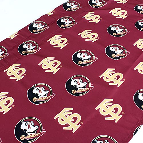 College Covers Everything Comfy Florida State Seminoles Printed Curtain Valance - 84" X 15" #TOP1