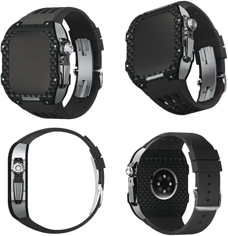 Bracelet en carbone Apple Watch 45mm | Kit modification luxe SCHIK