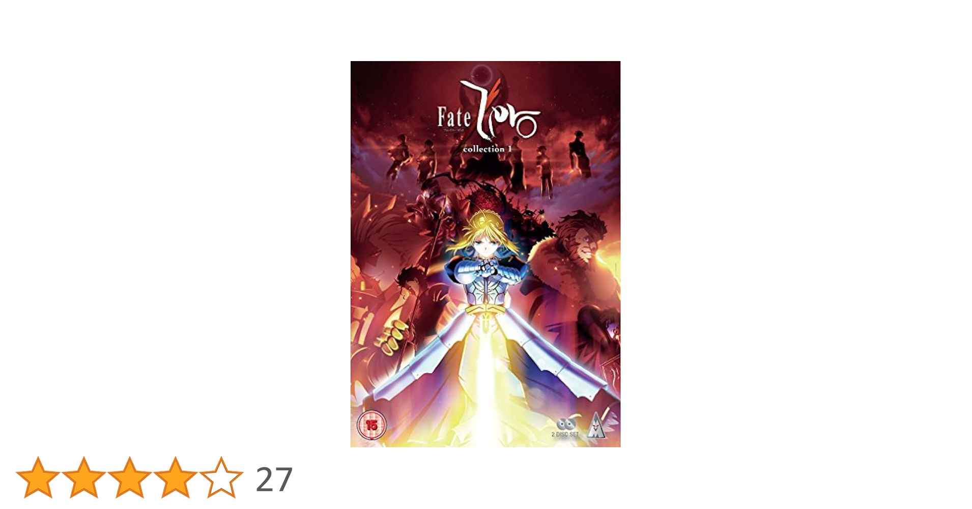 Amazon.co.jp: Fate/Zero 第1期 コンプリート DVD-BOX (全13話