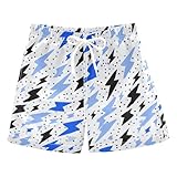 Boccsty Thunder Lightning Boys Swim Trunks Summer Toddler Beach Board Shorts Kids Swimsuit Swimwear XL