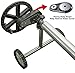 Sun2Solar 800 & 1200 Series | 16-Foot Wide Stainless Steel Solar Cover Easy Gear Reel | Perfect for In-Ground or Above-Ground Swimming Pools