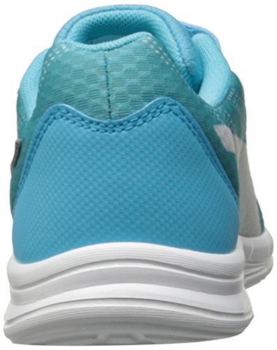 PUMA PUMA Unisex-Child Meteor Hook and Loop Sneaker, Blue Atoll Silv, 2 M US Little Kid