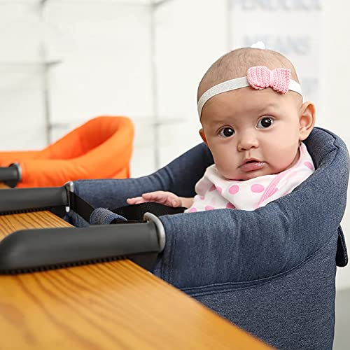 Updated Hook On High Chair, Hoomall Fast Table Chair, High Load Design Clip On High Chair, Fold-Flat Storage Portable Attachable Table Removable Seat Convenient For Home And Travel #TOP1