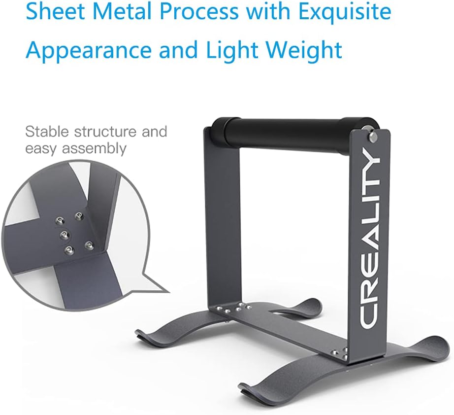 Creality Multi-Kilogram Spool Holder Filament Spool Metal Holder for PLA/ABS/TPU/Other 3D Printing Materials