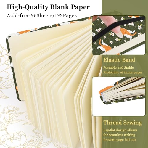Image of 4.8 inch Pocket Sketch Book,80gsm Hardcover Art Sketchbook for Drawing Journal