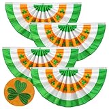 LinaGarten 4Pack St Patrick's Day Bunting Flags...