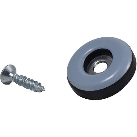 Teflon Möbelgleiter 25x25 Mm - Zum Schrauben & Extra Stabil