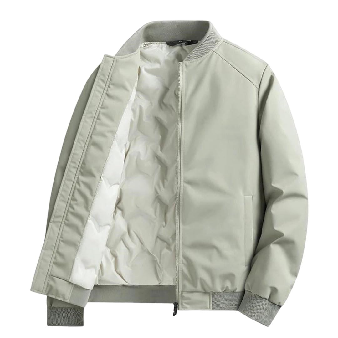 Veste unie pour homme idéale pour les balades d'automne au style rétro vintage