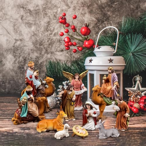 Statue de crèche incassable pour décorer sans risque de casse - 4