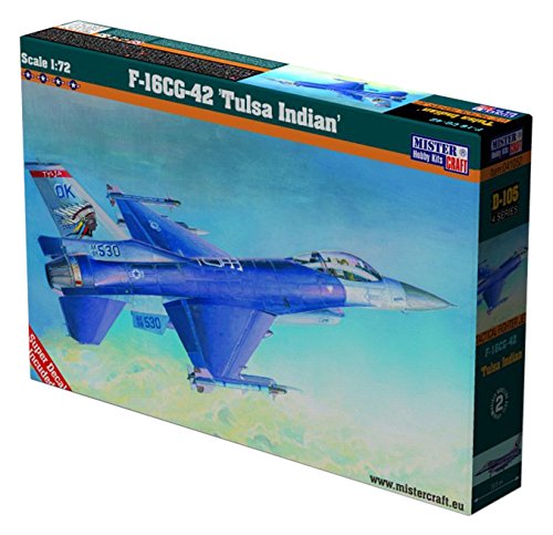 Preisvergleich Produktbild Mistercraft D-105 - Modellbausatz F-16C-42 Tulsa Indiains