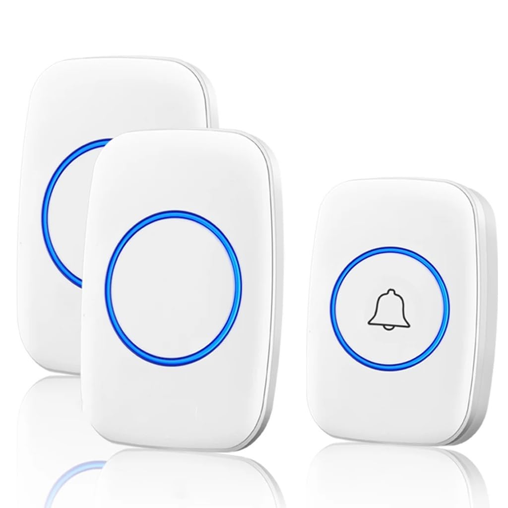 Sonnette de porte intelligente 60 carillons haute performance avec une portée de 300m