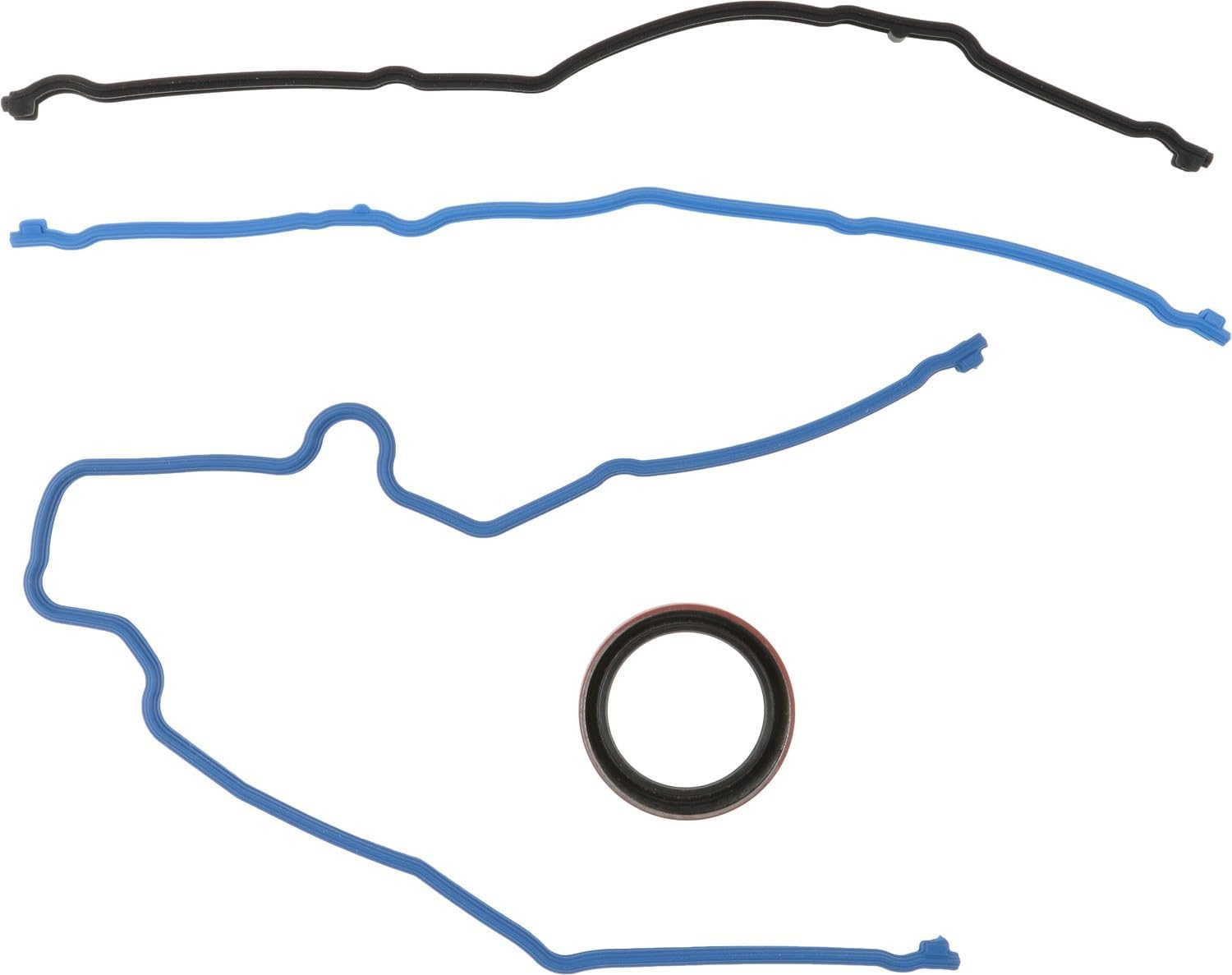 Engine Timing Cover Gasket Set Compatible With Ford F-150 4.6L V8 1997 1998 1999 2000 2001 2002 2003 2004 2005 2006 2007 2008 2009 2010 PC-630764