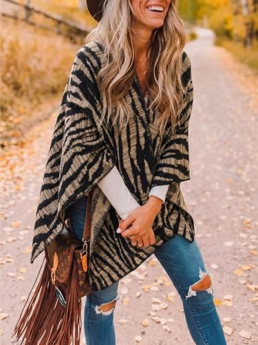Image of Breezy Lane Shawl Wraps for Women Ponchos Ruana Wraps Cardigan