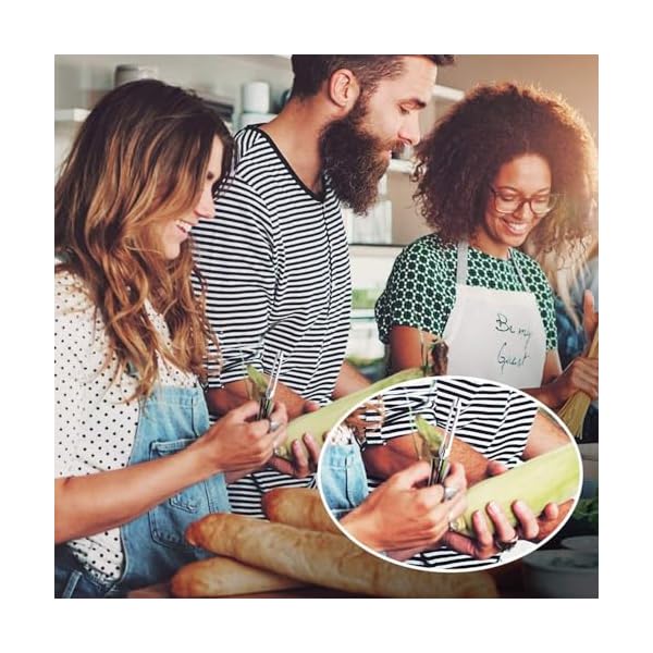 Aniso Kitchen vegetable peeler Stainless steel rotary peeler for vegetable and carrot fruitï¼with ergonomic safety and control handle-Dishwasher Safety