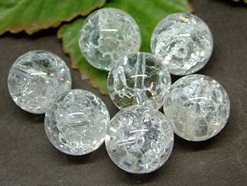 Amazon.co.jp: 62792 虹入り 16mm AA 1粒売り クラック水晶 爆裂水晶