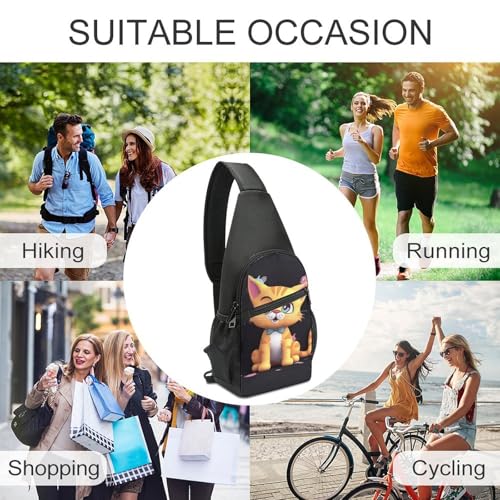 Bolso Bandolera Casual Cartoon para Mujer y Hombre miniatura 6
