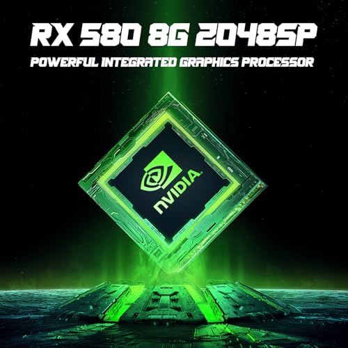 Image of RX 580 8G 2048SP Graphics Card - AMD Radeon RX580 AMD GPU, 8GB GDDR5, 256 Bit, PCI Express 3.0, Dual Fan Cooling, HD /DP /DVI, for Gaming PC