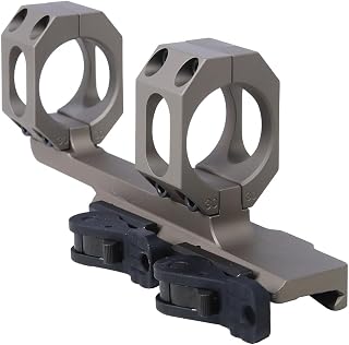 ADM AD-RECON 30 mm Scope Mount with 2" Offset, Dual QD TAC Lever, Flat Dark Earth, 6061 T6 Aluminum, QD Auto Lock Lever System, Fits 56 mm Objective Housings (AD-RECON-30-FDE-TAC)