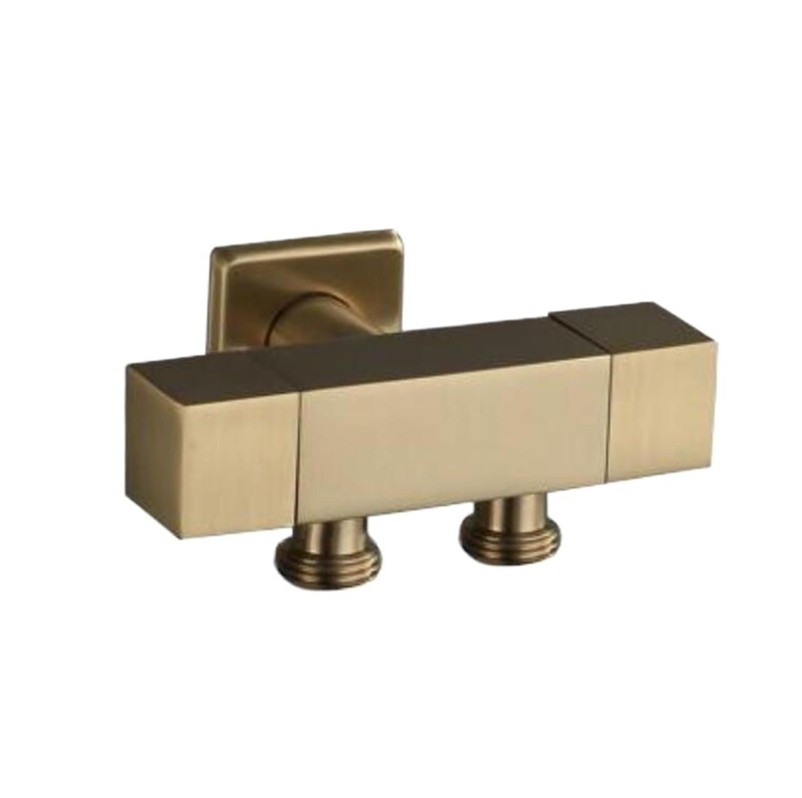 ZYCHSJXA Brushed Gold Douche Kit Hand Held Bidet Sprayer brassToilet Faucet Shattaf Valve Jet Set hygienic Shower(Valve)