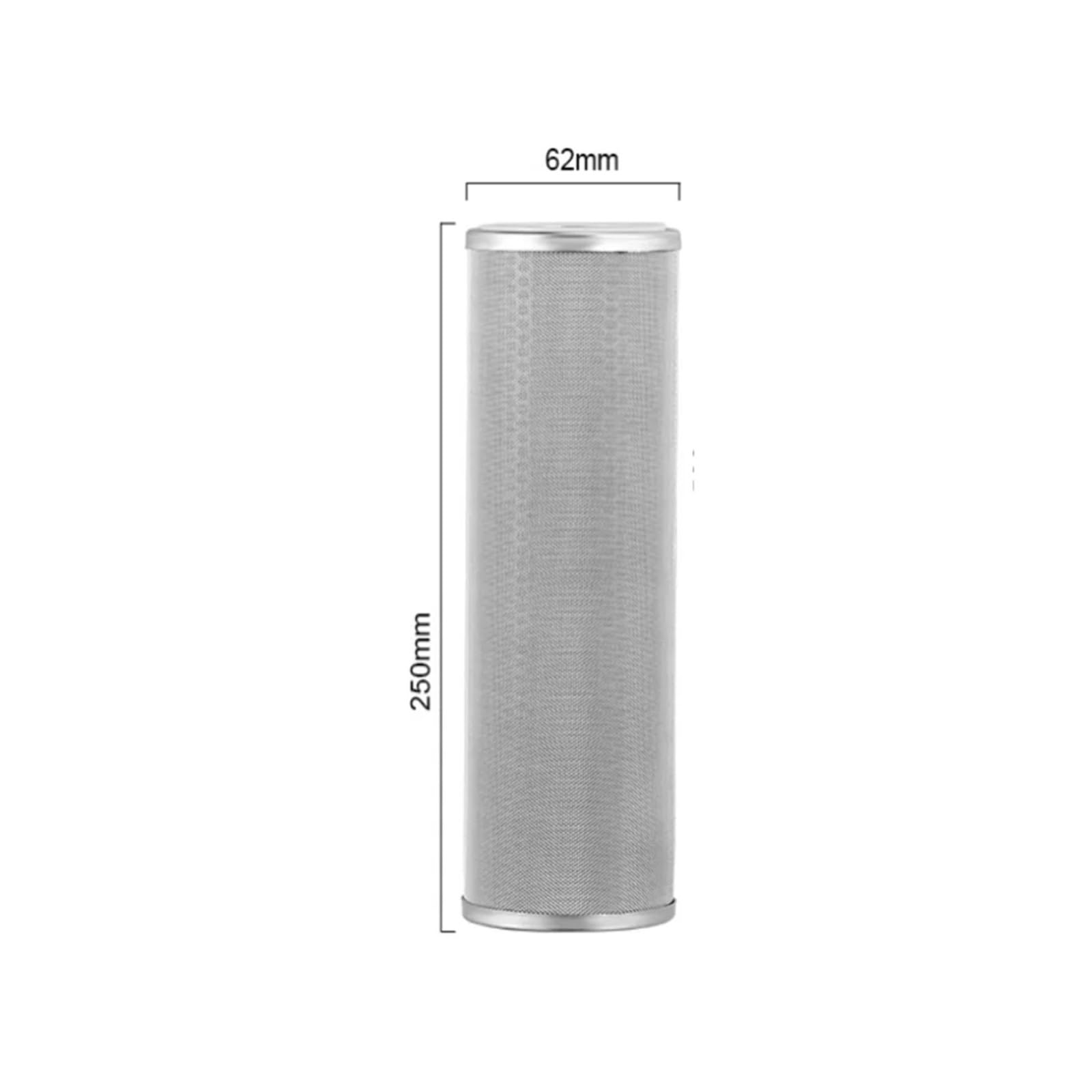 Repuesto De Filtro De Agua Lavable For Purificador De Agua, Bujía De Filtro De Acero Inoxidable De 5/10/20"(20inch-5microns)