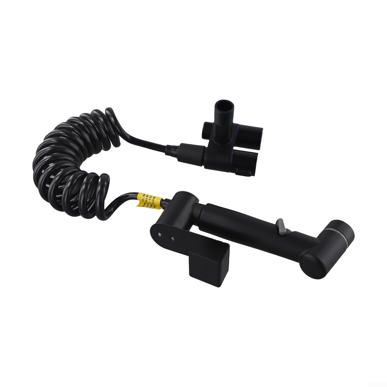Set spruzzatore portatile per bidet per bagno, valvola in ottone, staffa di montaggio e nastro di tenuta, ideale per la pulizia del WC e l'igiene degli animali domestici