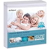 【Wild und furchtlos】 Perfekt für Menschen mit Kindern, Kleinkindern oder Haustieren. Mit dem AirExpect Full Size-Matratzenschoner (140*200 cm) zum Schutz Ihrer Matratze vor Flüssigkeiten und Flecken, brauchen Sie sich vor einem gelegentlichen Frühstück im Bett nicht zu fürchten, denn er schützt Ihre Matratze vor allen 