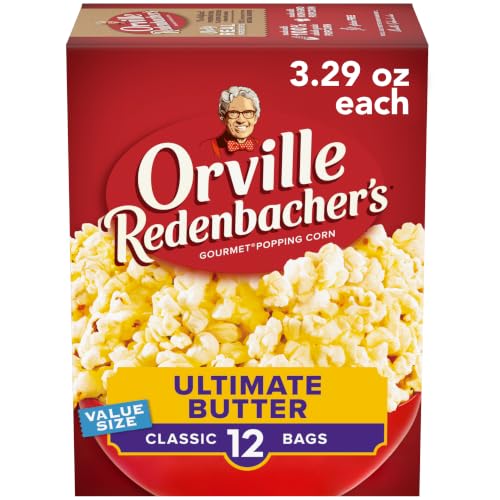 ★Orville Redenbacher's Microwave Popcorn, 12 pouches