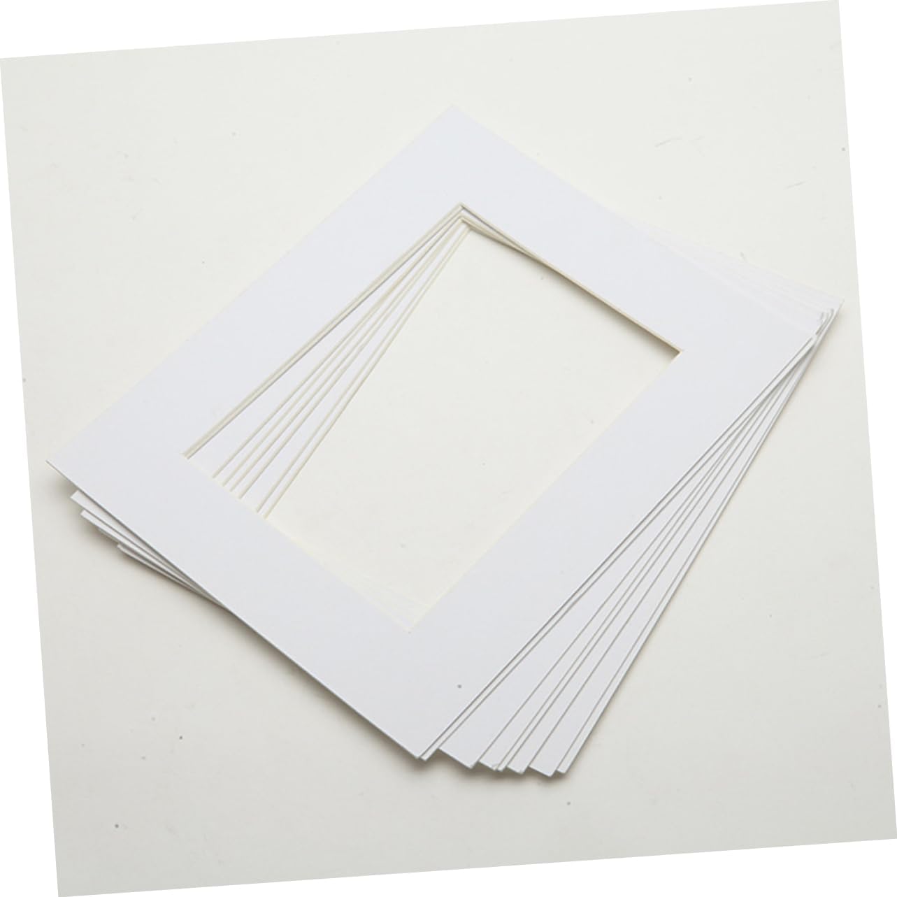 Levemolo 15pcs Photo Frame Matting Paper Mats Precut Picture Mounts for Frames Artwork Display Backing Boards