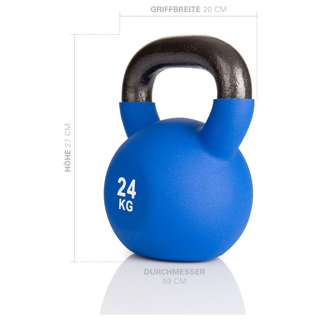 Sport-Tec Kettlebell, Kugelhantel, Workout, Fitness, Bodybuilding, Kurzhantel, Gewichtskugel, Schwunghantel
