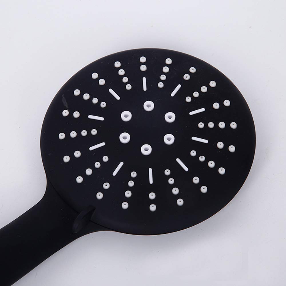 alcachofa de la ducha Cabezal de ducha mate, rociador de cabezal de lluvia, montado en la pared, lluvia de alta presión, rociador de ducha de mano, suministros de baño