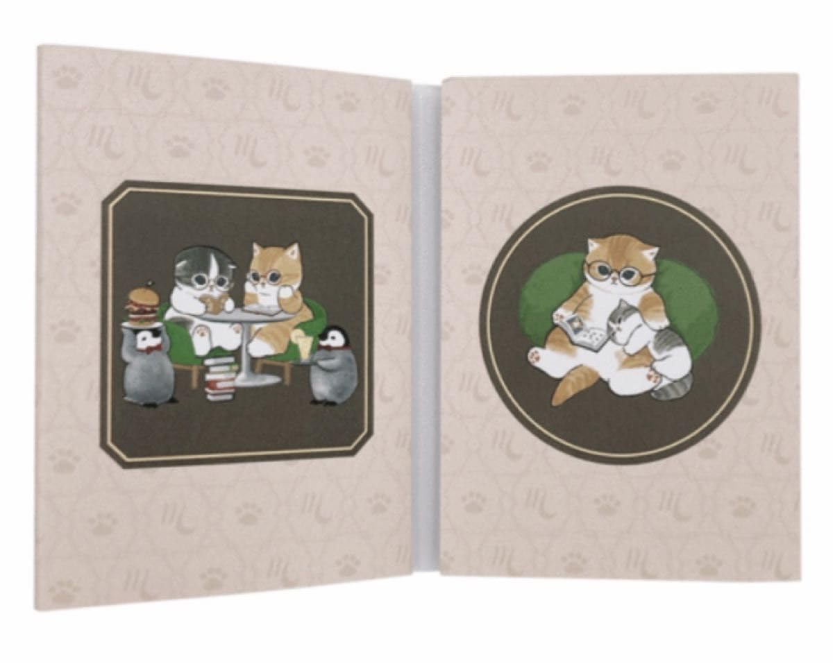 Amazon.co.jp: mofusand もふもふ BO STORE 本屋さん限定 ブック型付箋