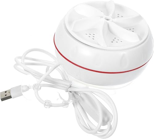 jojofuny Mini lavadora de viaje de 30 W, lavadora USB portátil para dormitorio, ropa compacta, alta torsión, limpieza profunda eficiente para ropa