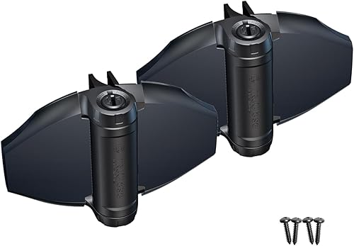 D&D Technologies TCHD2L2S3BTS TruClose - Bisagras de puerta resistentes, para puertas de madera o vinilo de cierre automático de hasta 154 libras,