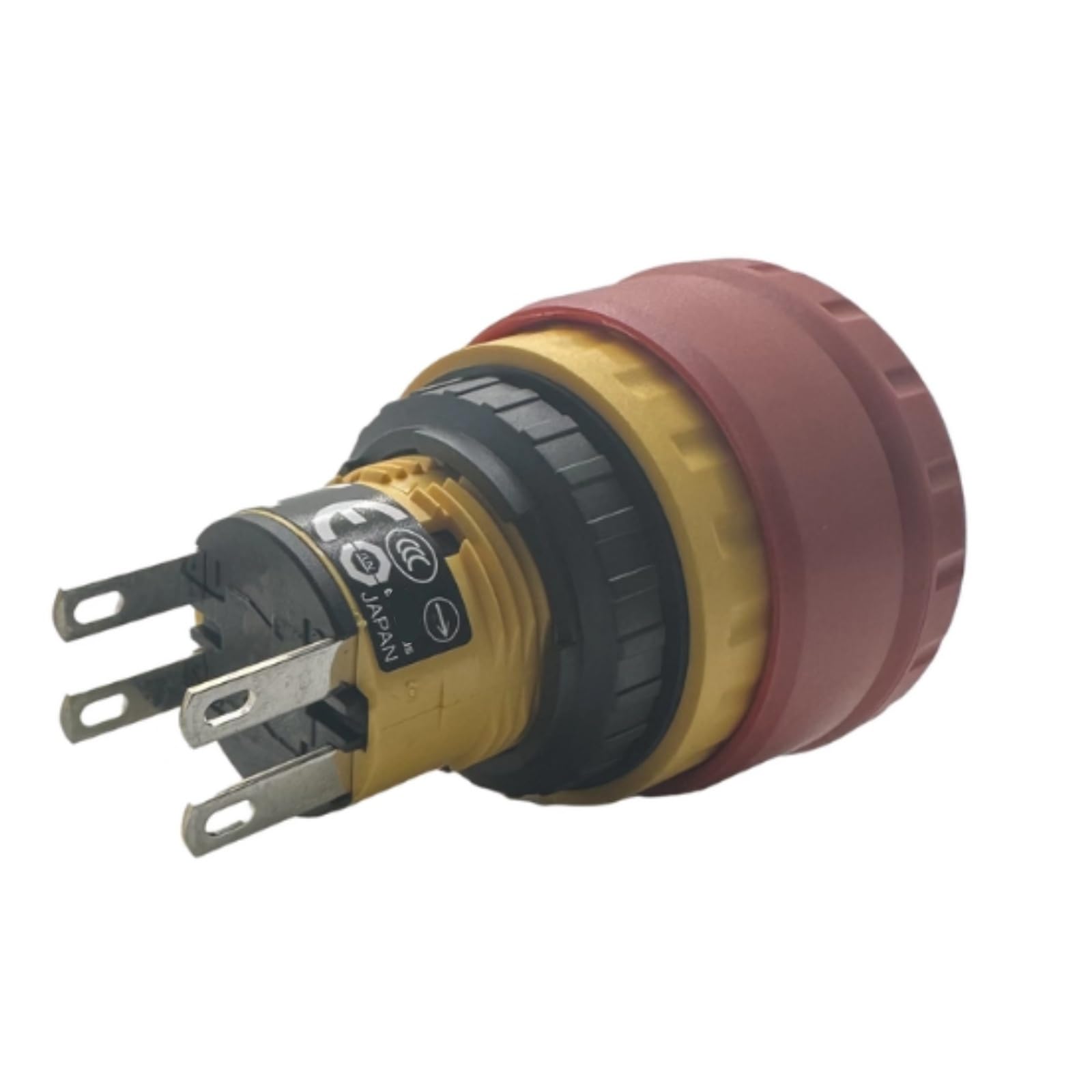 Interruptor de Parada de Emergencia XA1E-BV3U02TR 2NC, Interruptor de Parada de Emergencia, Interruptor pulsador de Parada de Emergencia