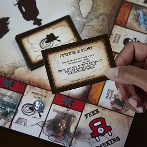 Hasbro Gaming Monopoly Indiana Jones Game, Inspired by The Indiana Jones Movies, Board Game for 2-6 Players, Ages 8 and Up - image 9