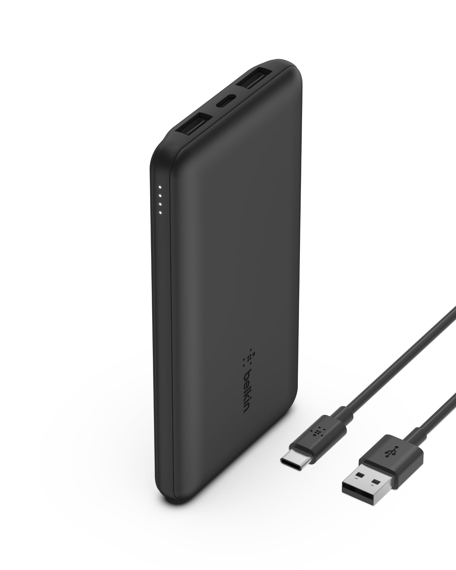 Belkin 10000 mAh PD 3.0 Slim Fast Charging Power Bank with 1 USB-C and 2 USB-A Ports to Charge 3 Devices Simultaneously, for iPhones, Android Phones, Smart Watches & More - Black (B092TN8FWV) Amazon Price History, Amazon Price Tracker