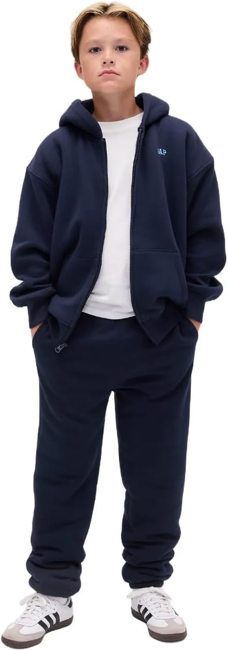 GAP Boys' Sherpa Lined Jogger