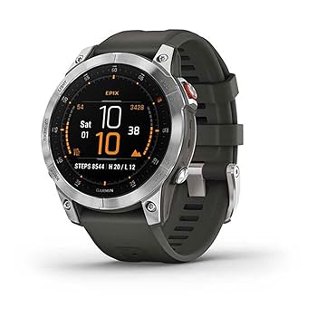 Garmin epix Gen 2 Premium Multisport GPS Smartwatch (Black)