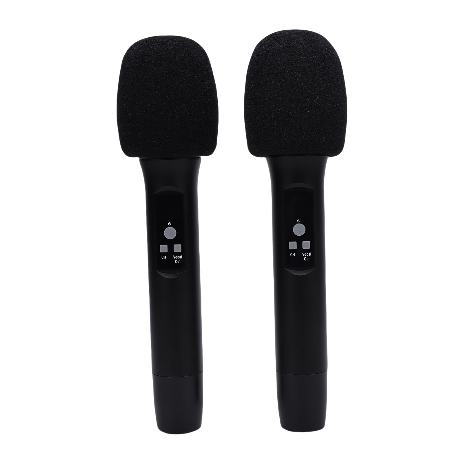 Drahtloses Bluetooth-Handmikrofonsystem |Rückkopplungsunterdrückung und Anti-Nachhall |Wiederaufladbare Karaoke-Mikrofone mit Empfänger für Unterhaltung