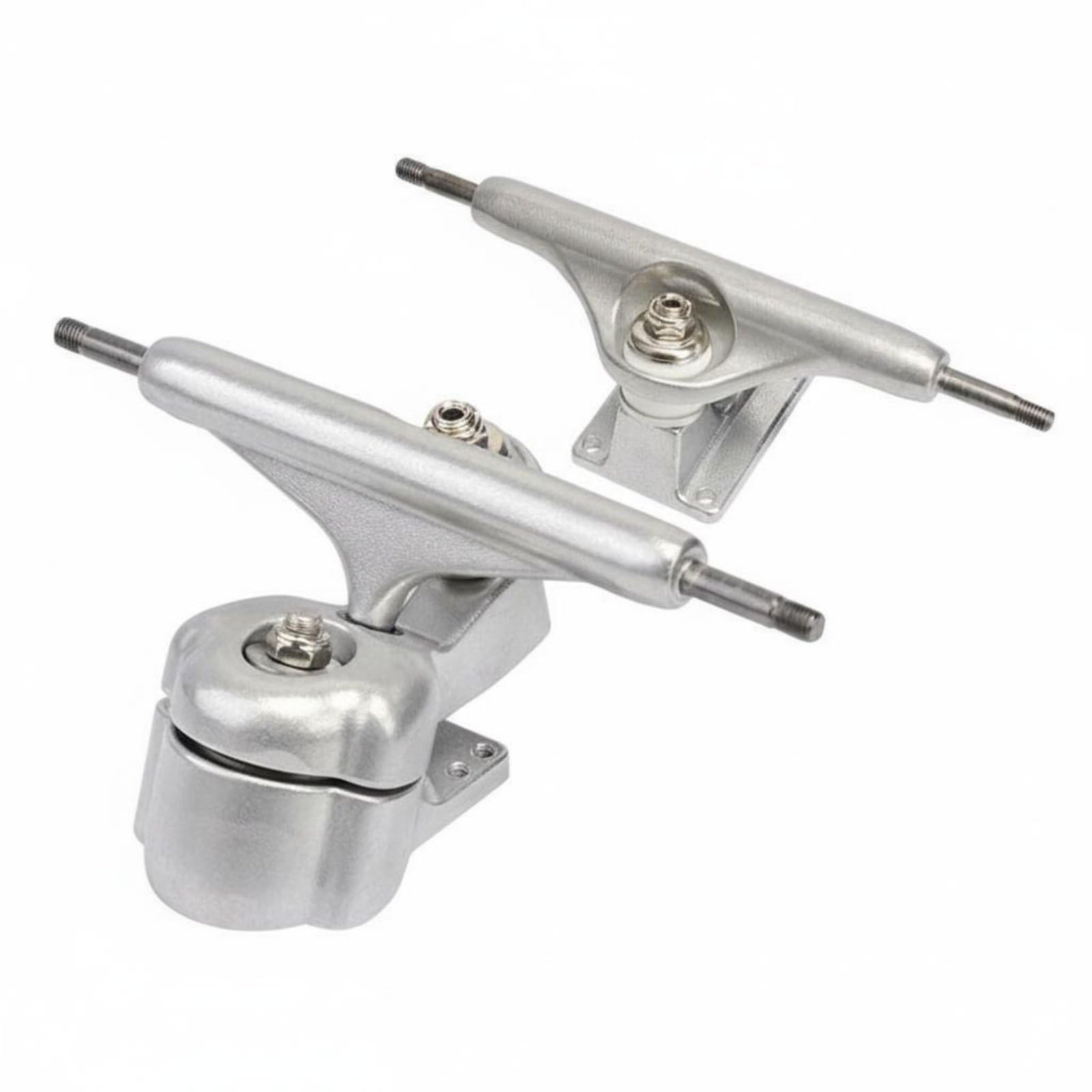 F Fityle Soporte para Skateboard Eje de Surf Carving Camión de Longboard Estructura de Aluminio con Muelle de Dirección y Bujes PU SHR 95A Adecuado para