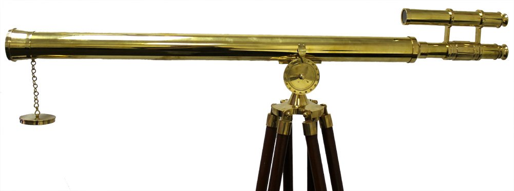 32x Magnification Brass Harbormaster Telescope: Nautical Ship